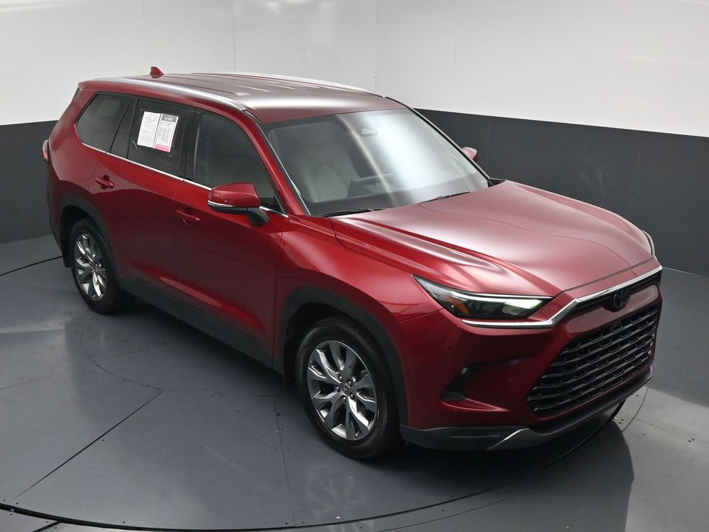 2024 Toyota Grand Highlander Limited Red at Gullo Toyota