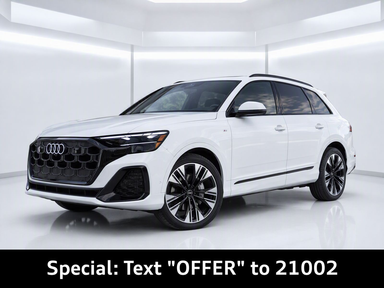 Glacier White Metallic 2027 Audi Q8 SUV / Crossover All-Wheel Drive 8-Speed Automatic