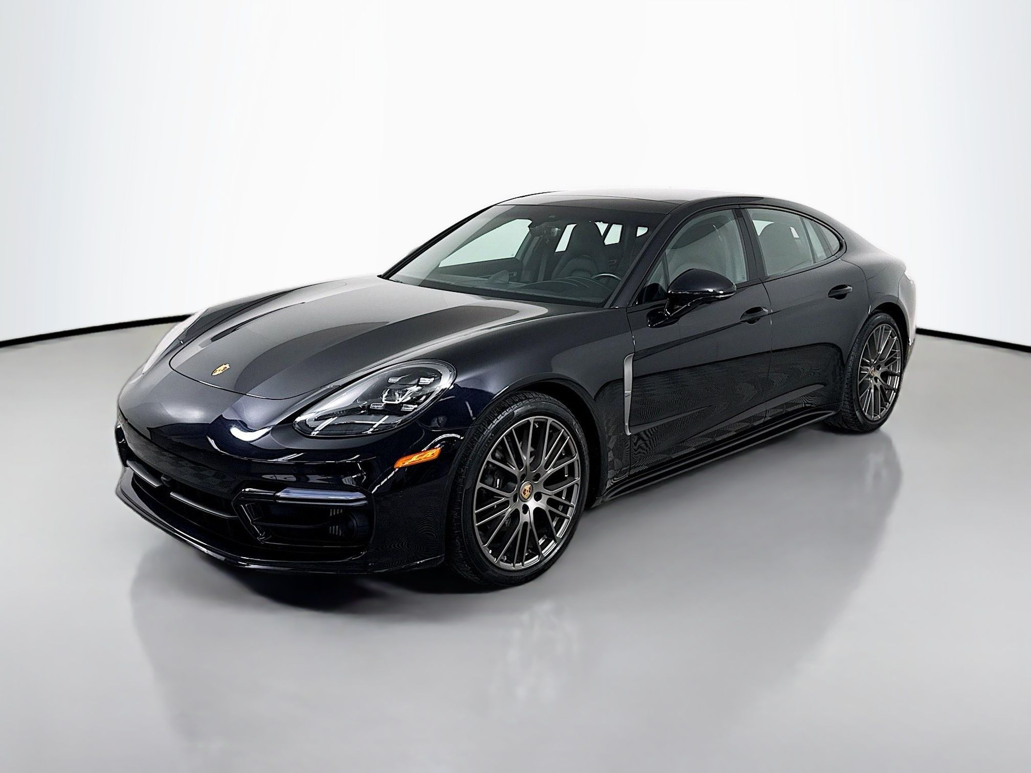 Jet Black Metallic 2023 Porsche Panamera 4 AWD Sedan All-Wheel Drive 8-Speed Automatic