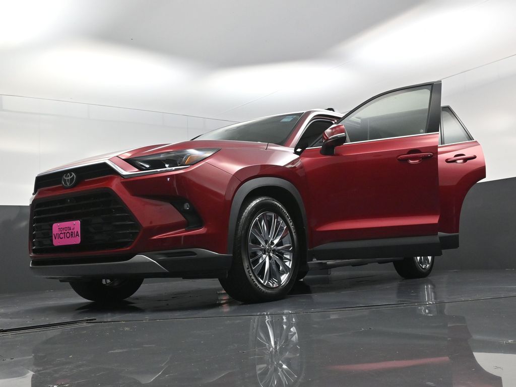 2025 Toyota Grand Highlander Platinum Red at Classic Toyota Galveston