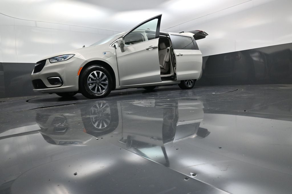 2021 Chrysler Pacifica Hybrid Touring L White at Shottenkirk Kia Fort Bend