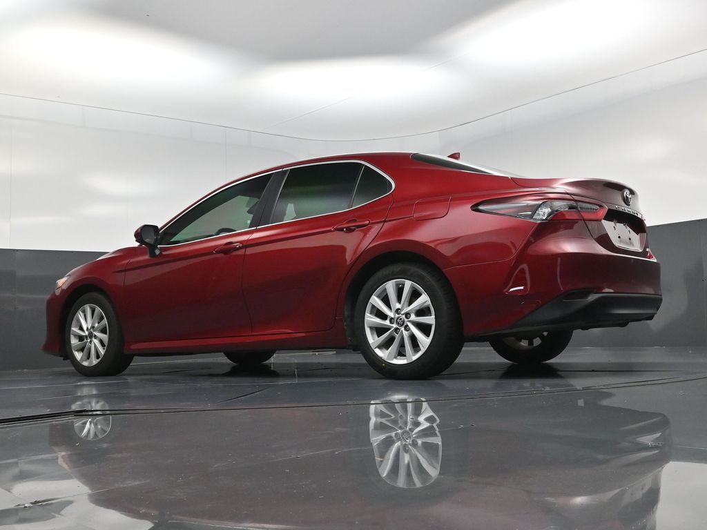 2022 Toyota Camry LE Red at Monument Chevrolet