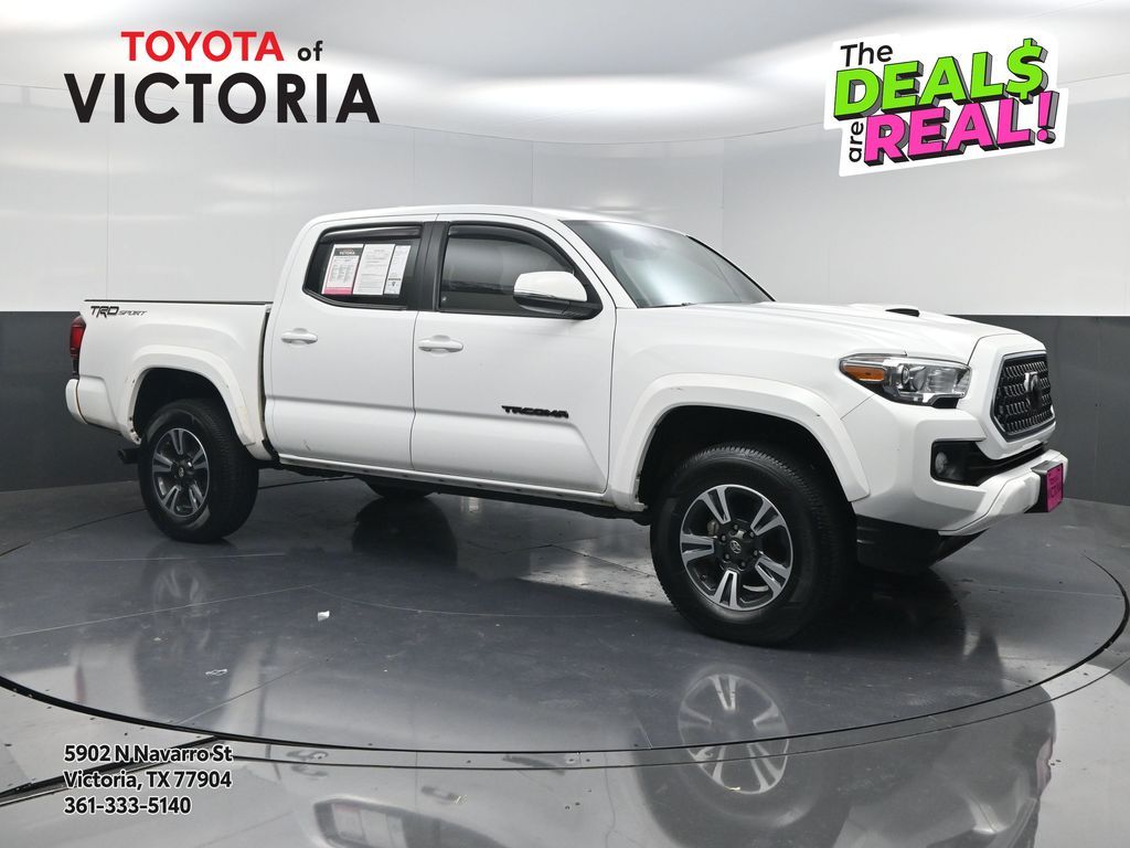 2018 Toyota Tacoma TRD Sport White at Classic Elite Chevrolet Hwy 6