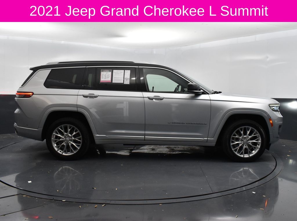 2021 Jeep Grand Cherokee L Summit Silver at Victoria Chrysler Dodge Jeep Ram