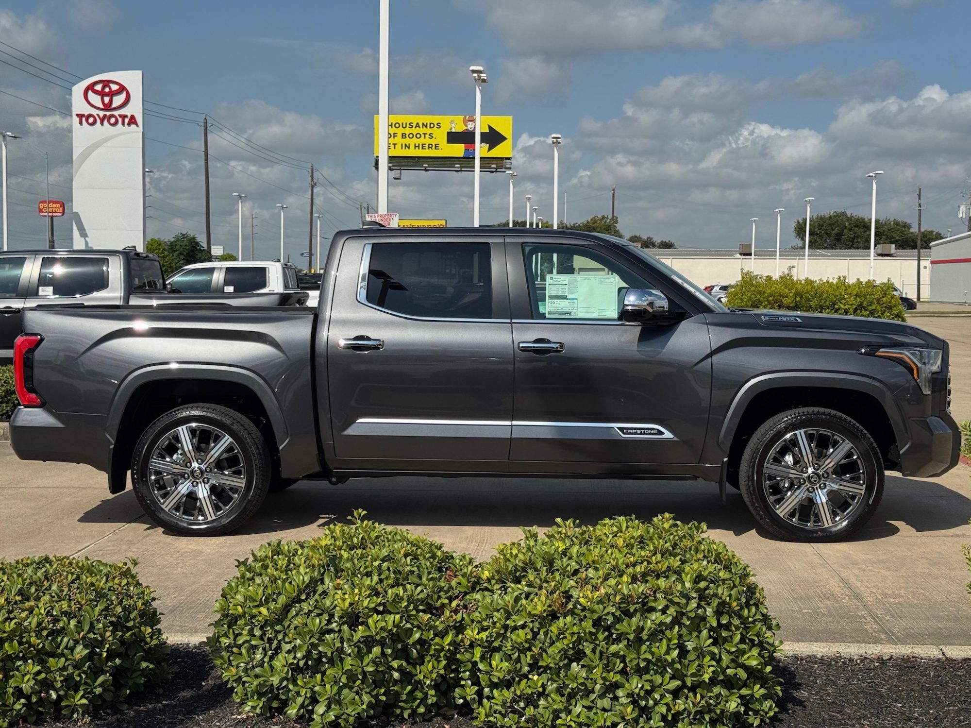 2026 Toyota Tundra Hybrid Capstone Gray at Don McGill Toyota