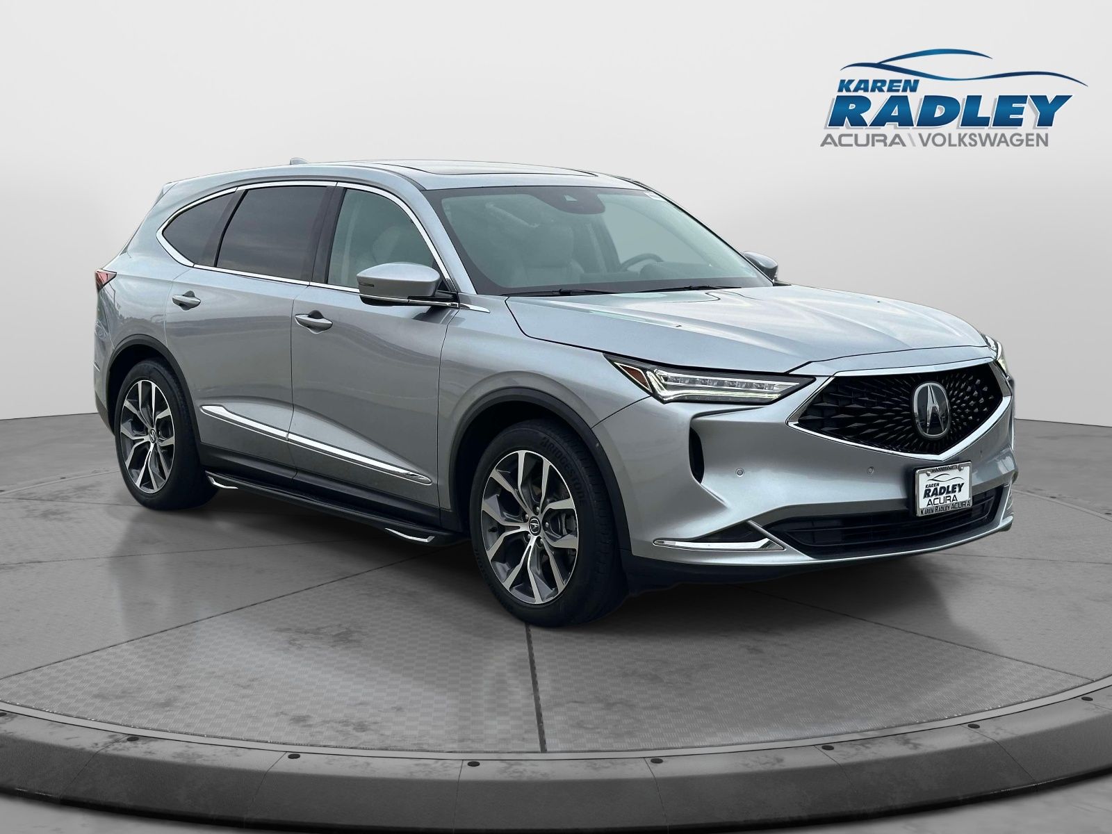 Lunar Silver Metallic 2023 Acura MDX SUV / Crossover All-Wheel Drive Automatic