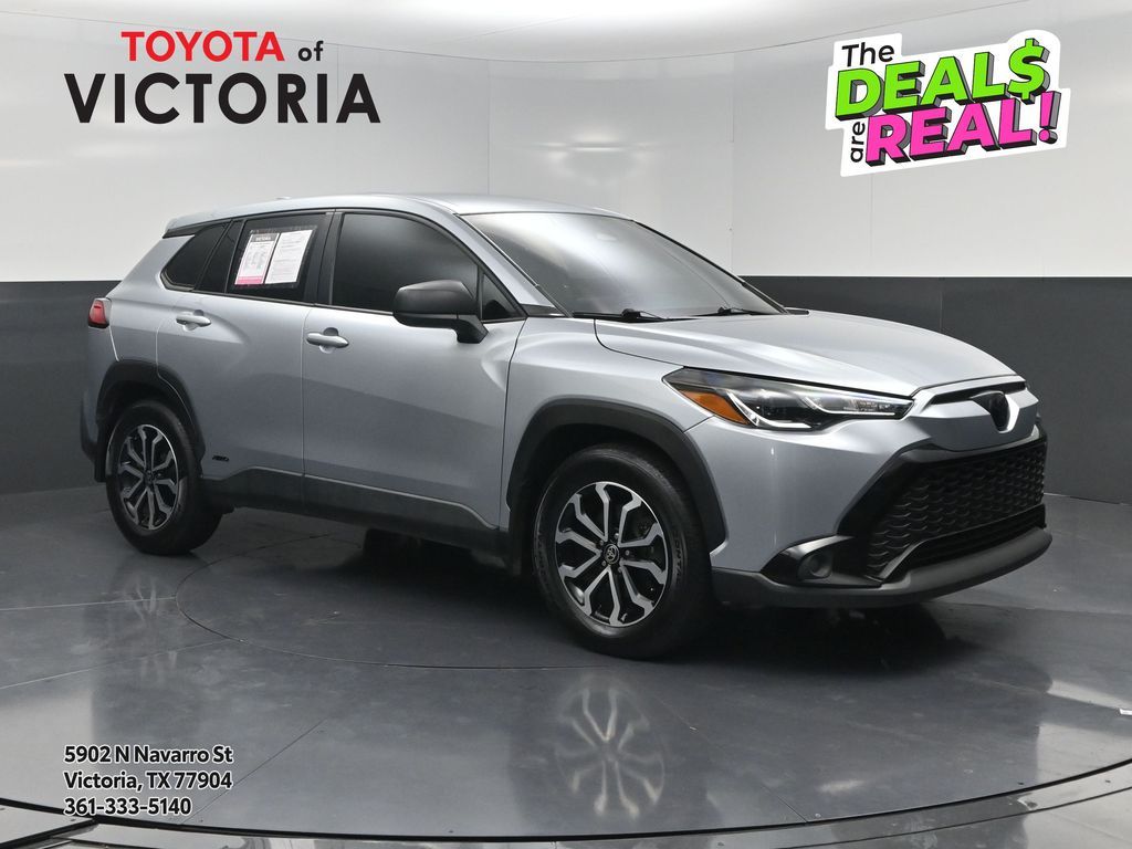 2024 Toyota Corolla Cross Hybrid S Silver at Monument Chevrolet