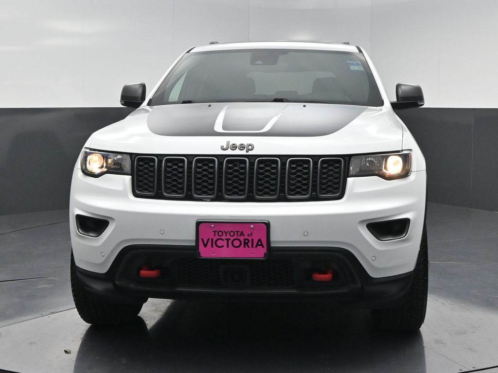 2019 Jeep Grand Cherokee Trailhawk White at Genesis of Spring