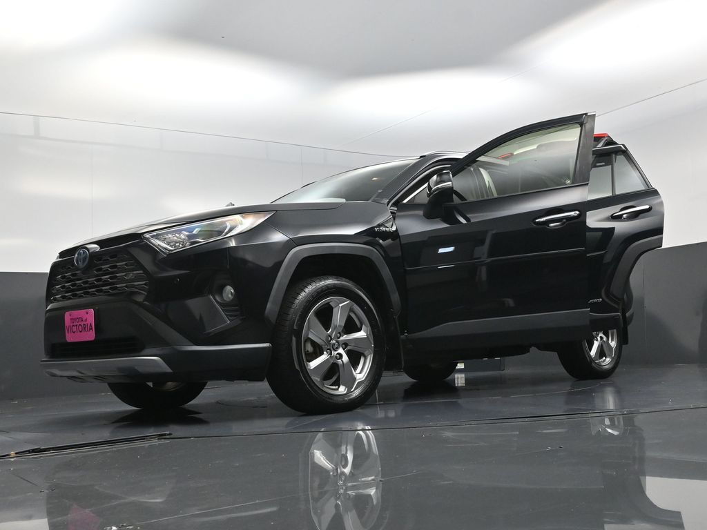 2021 Toyota RAV4 Hybrid Limited Black at Westside Lexus