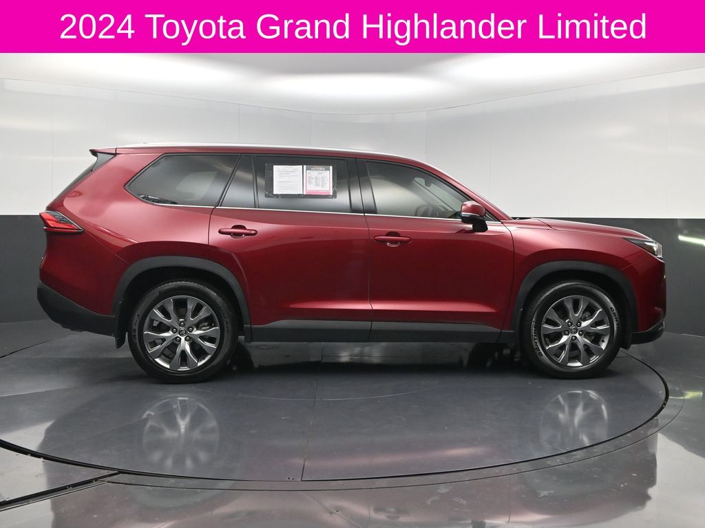 2024 Toyota Grand Highlander Limited Red at Gullo Toyota