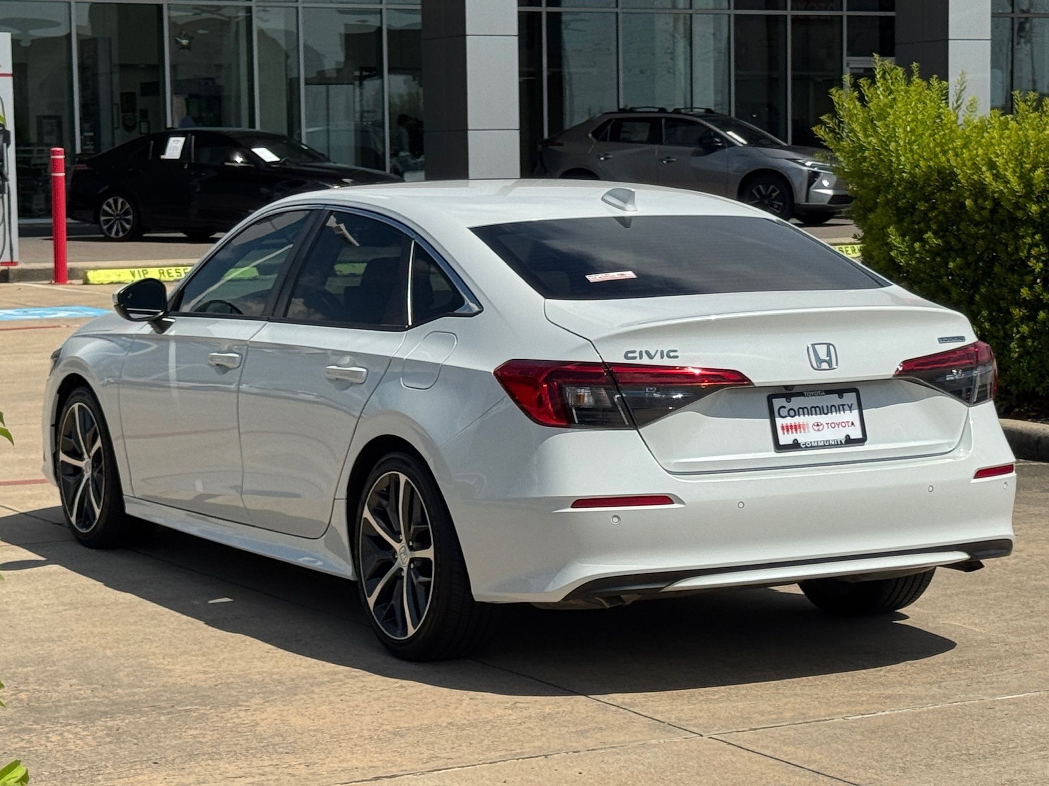 2022 Honda Civic Touring White at Cook Ford