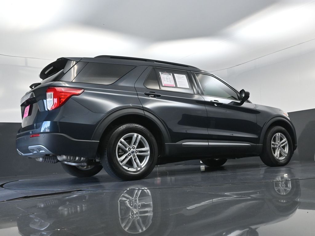2023 Ford Explorer XLT Blue at North Houston Mitsubishi