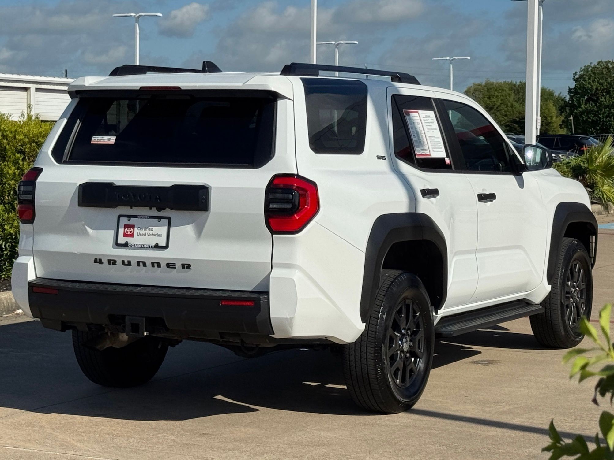 2025 Toyota 4Runner SR5 White at Community Toyota