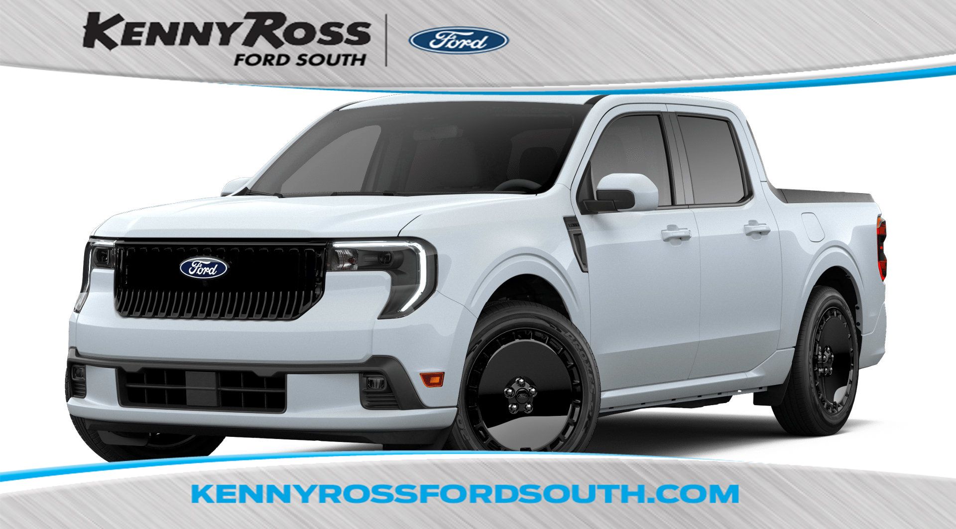 Space White Metallic 2026 Ford Maverick Pickup Truck All-Wheel Drive 7-Speed Automatic