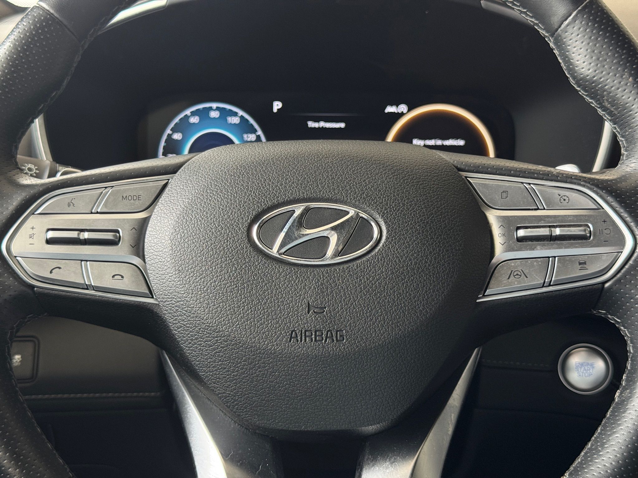 2022 Hyundai Santa Fe Calligraphy Silver at DeMontrond Mazda