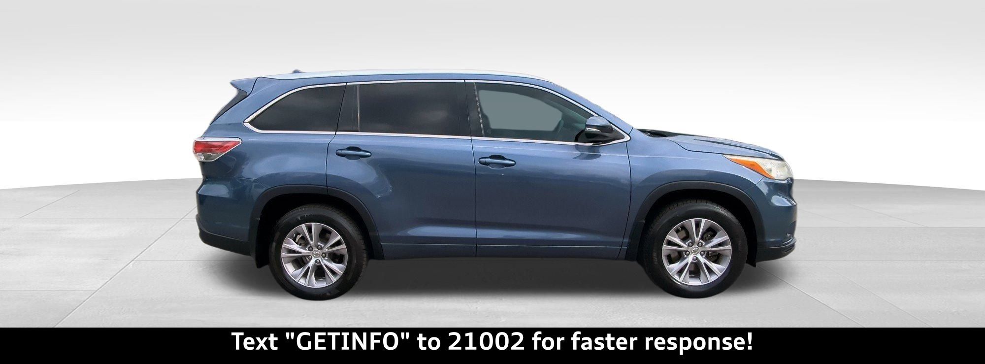 Toyota 2015 Highlander XLE V6