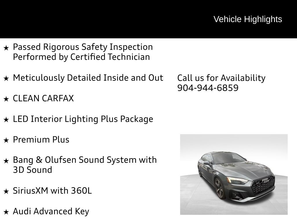 Audi 2025 A5 Sportback 45 S line Premium Plus quattro