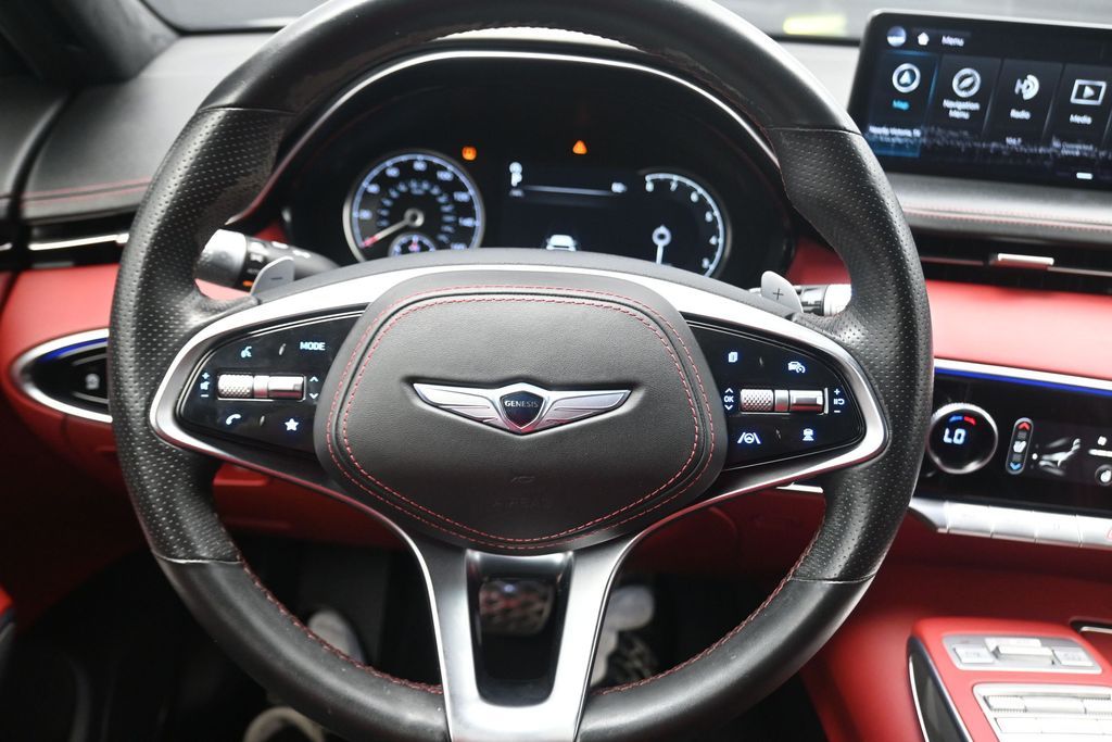 2022 Genesis GV70 3.5T Sport Blue at Genesis of Spring