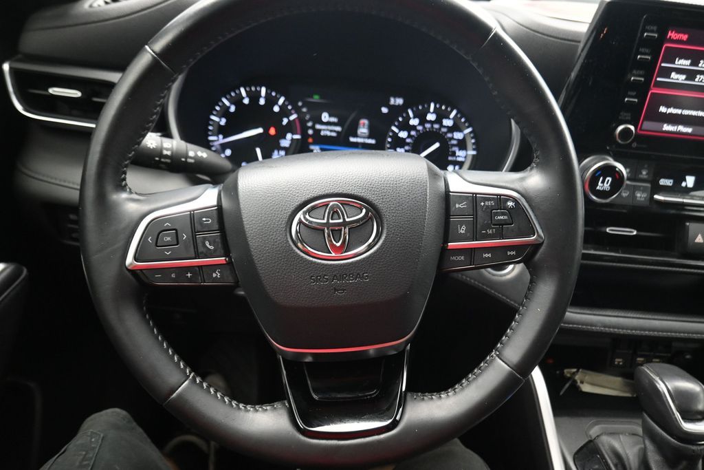 2021 Toyota Highlander XSE Red at Gullo Toyota