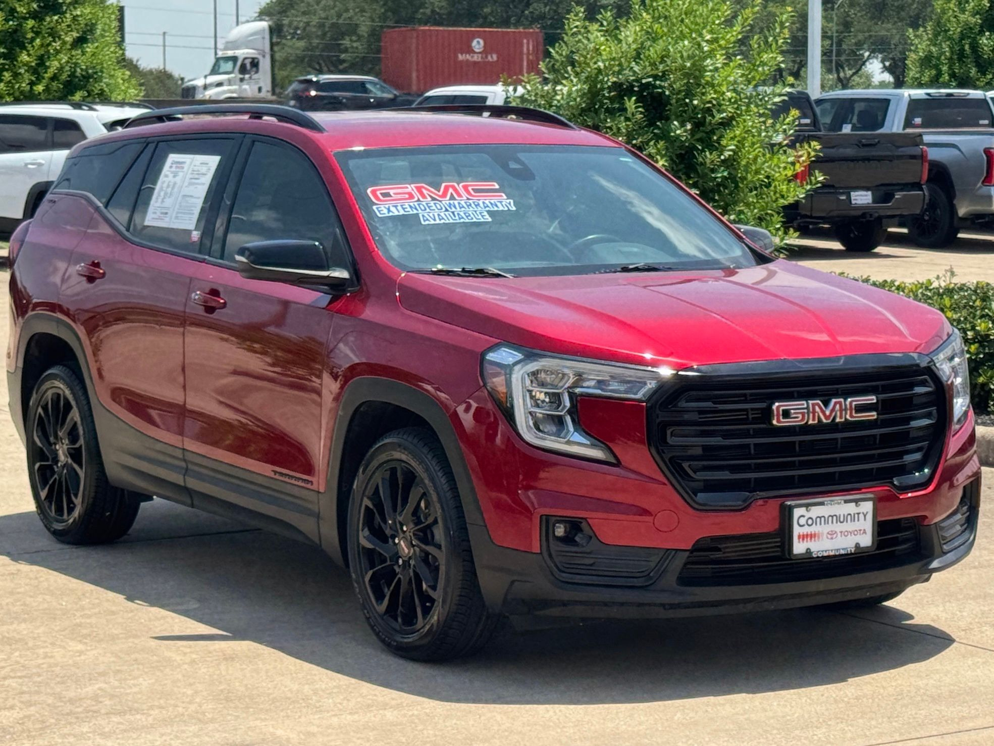 2023 GMC Terrain SLT Red at South Houston Nissan