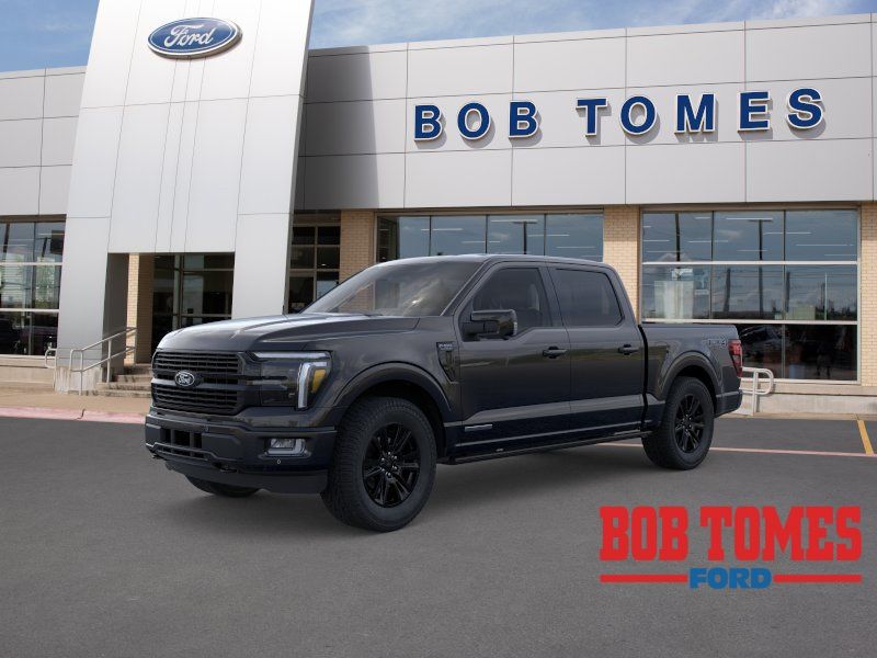 Black Metallic 2025 Ford F-150 Pickup Truck Four-Wheel Drive Automatic