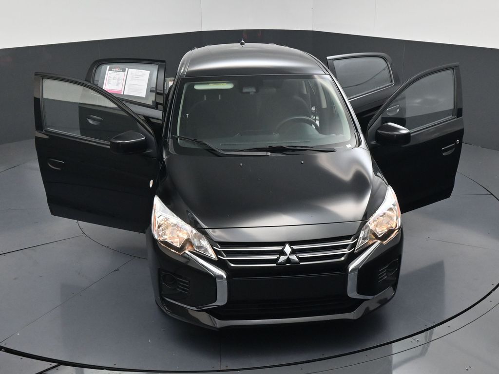 2024 Mitsubishi Mirage ES Black at North Houston Mitsubishi