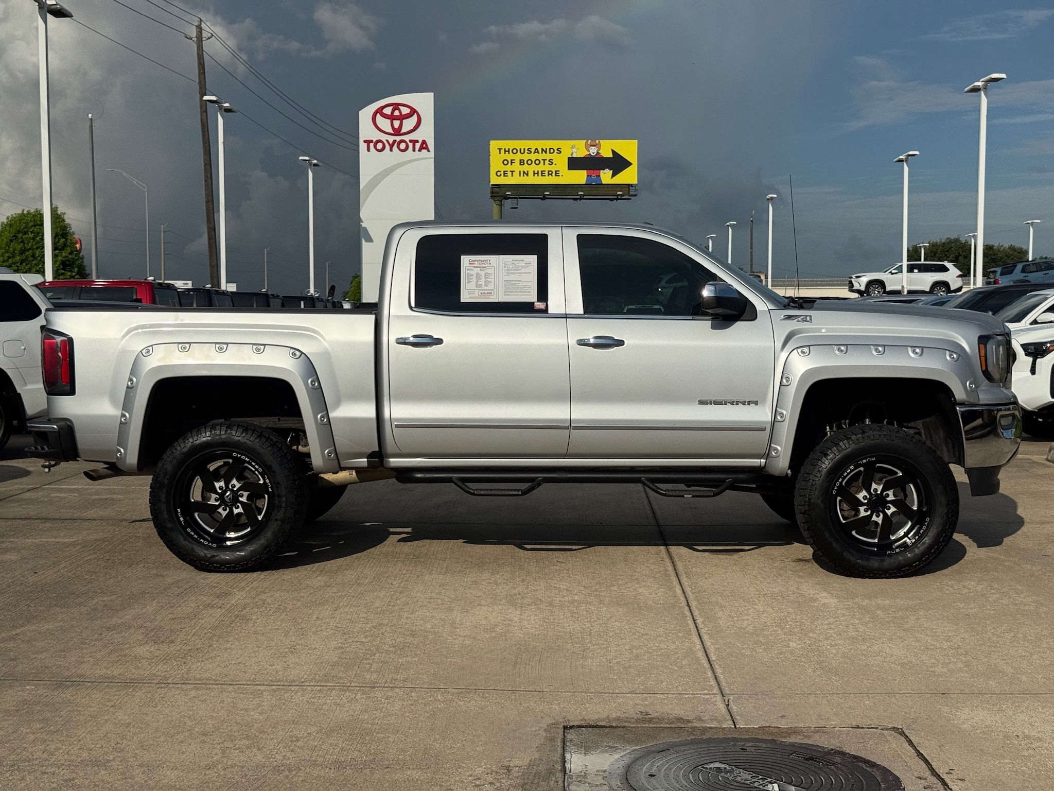 2017 GMC Sierra 1500 SLT Silver at Martin Chrysler Dodge Jeep Ram
