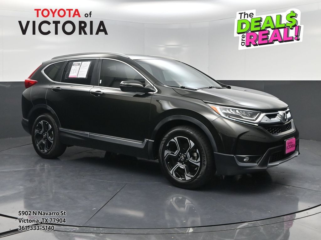 2019 Honda CR-V Touring Blue at EAG Ford Navasota