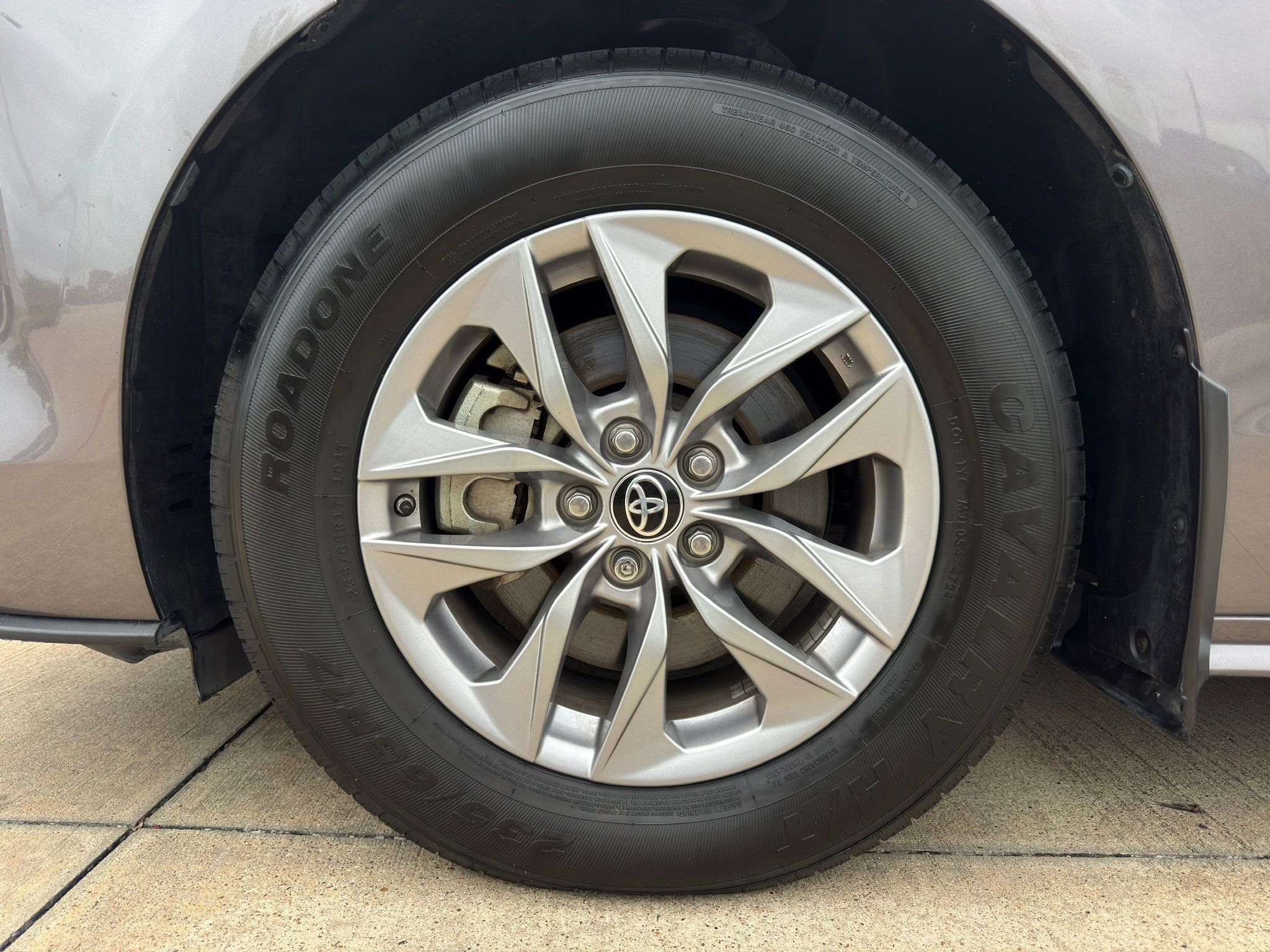2022 Toyota Sienna LE Gray at Monument Chevrolet