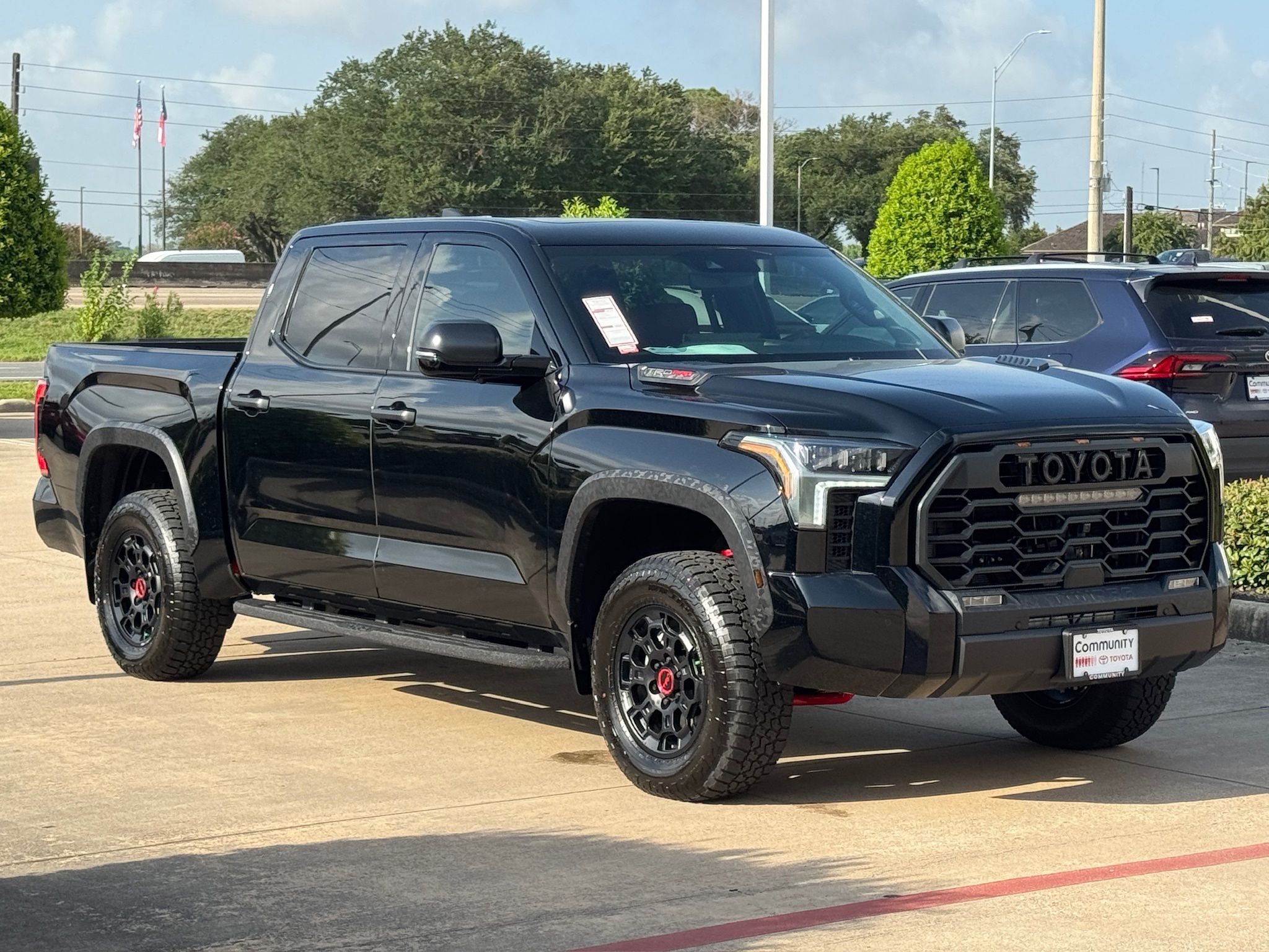 2026 Toyota Tundra Hybrid TRD Pro Black at Classic Toyota Galveston