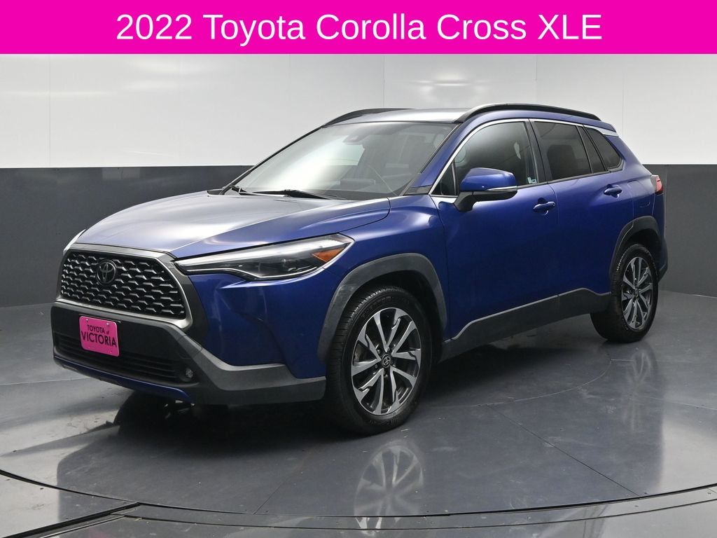 2022 Toyota Corolla Cross XLE Blue at Big Star Chrysler Jeep Dodge Ram 