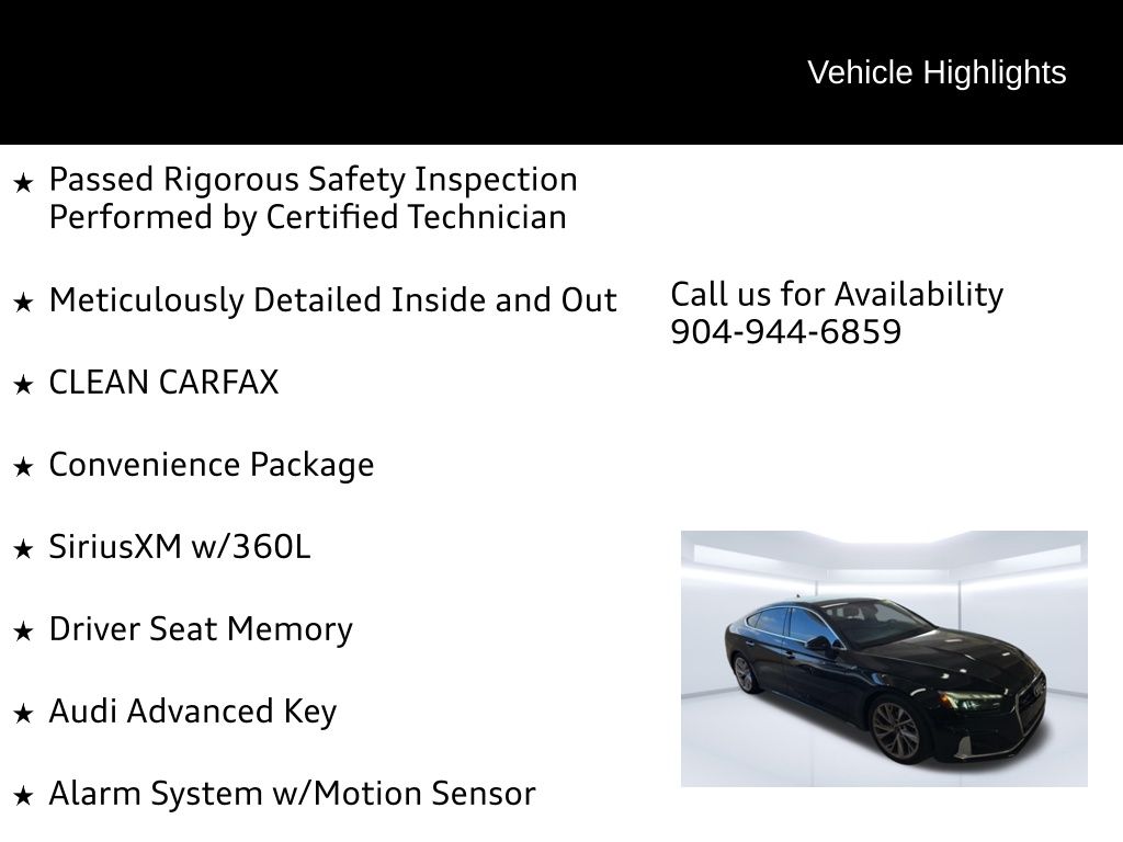 Audi 2023 A5 Sportback Premium quattro