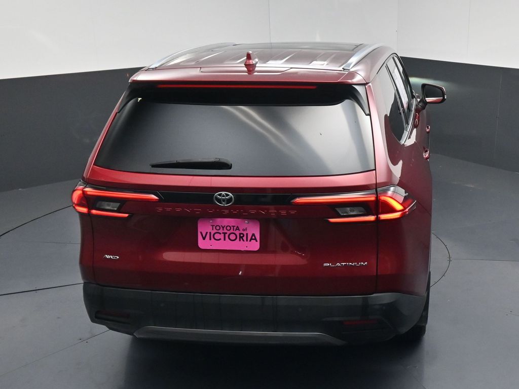 2024 Toyota Grand Highlander Platinum Red at Don McGill Toyota
