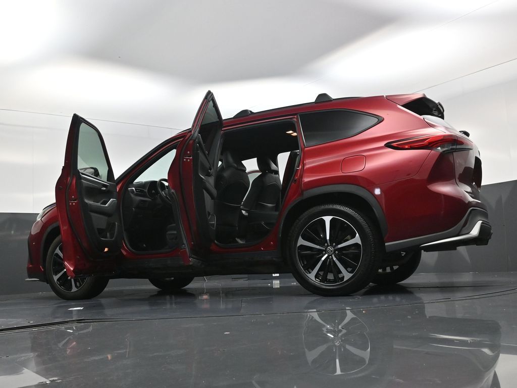 2021 Toyota Highlander XSE Red at Gullo Toyota