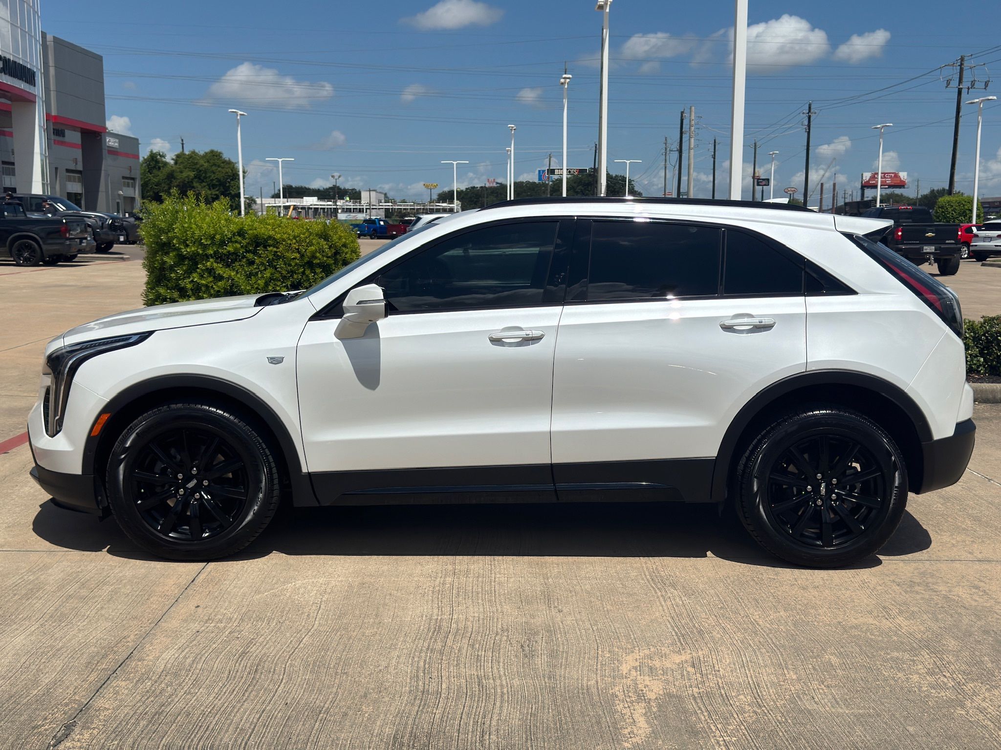 2022 Cadillac XT4 Sport White at Victoria Chrysler Dodge Jeep Ram