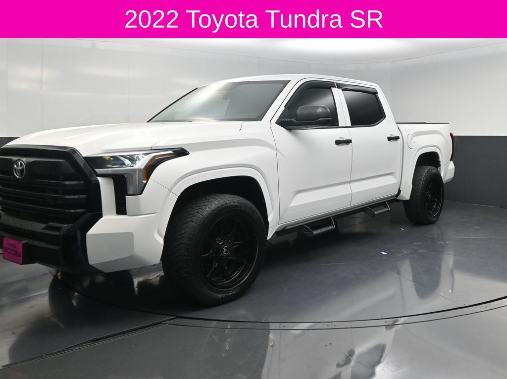 2022 Toyota Tundra SR White at Toyota of Victoria