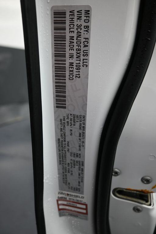 2022 Jeep Compass Latitude Lux White at Wharton Ford