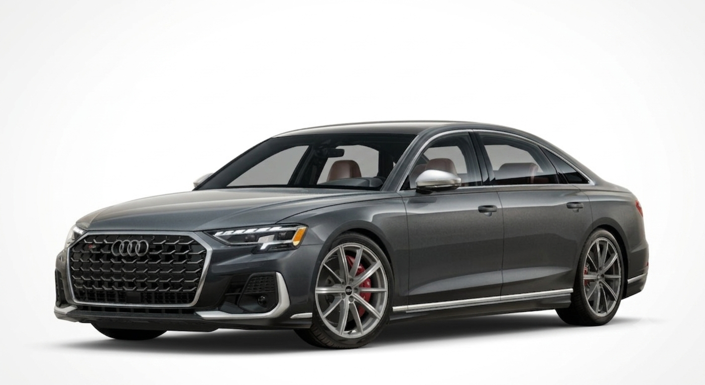 Daytona Gray Pearl Effect 2026 Audi S8 Sedan All-Wheel Drive 8-Speed Automatic