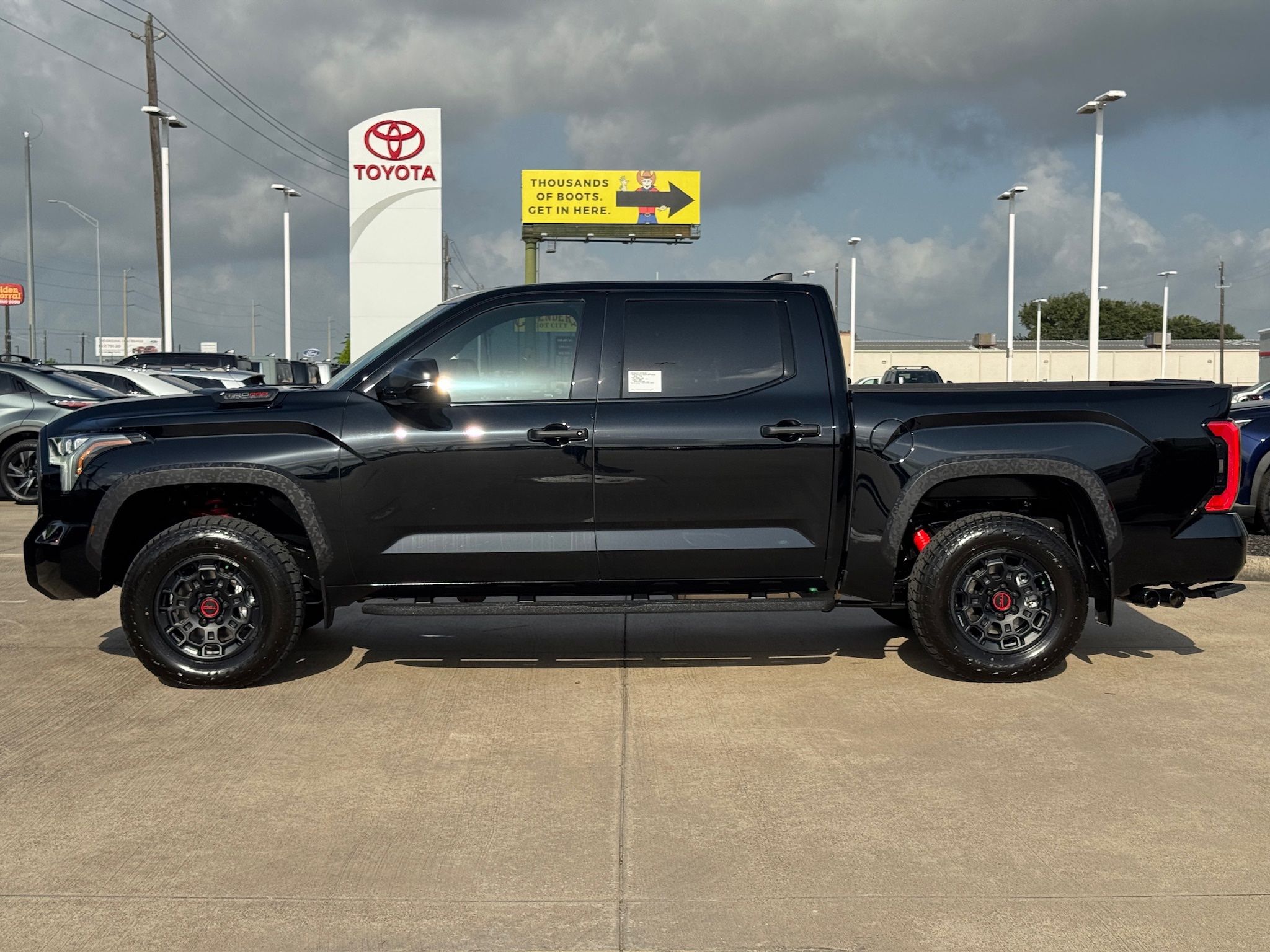2026 Toyota Tundra Hybrid TRD Pro Black at Classic Toyota Galveston