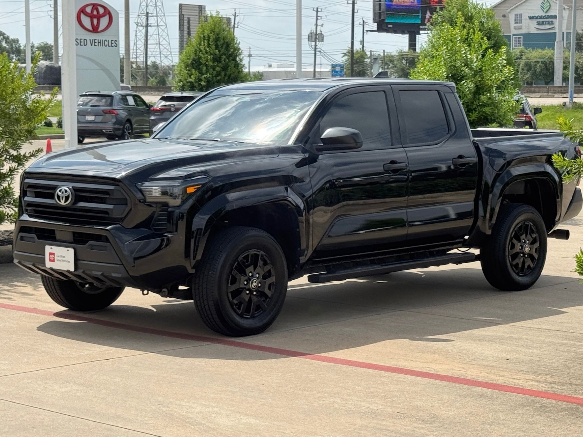 2025 Toyota Tacoma SR Black at Toyota of Victoria