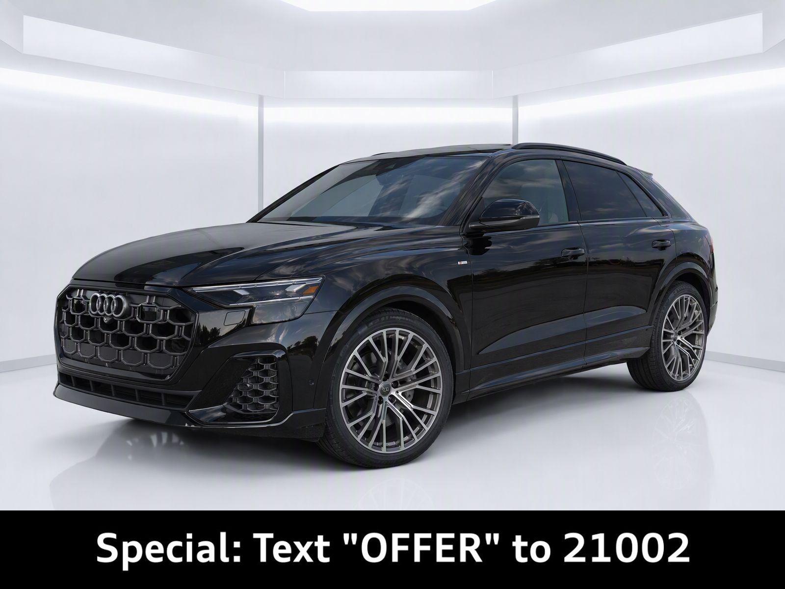 Mythos Black Metallic 2027 Audi Q8 SUV / Crossover All-Wheel Drive 8-Speed Automatic