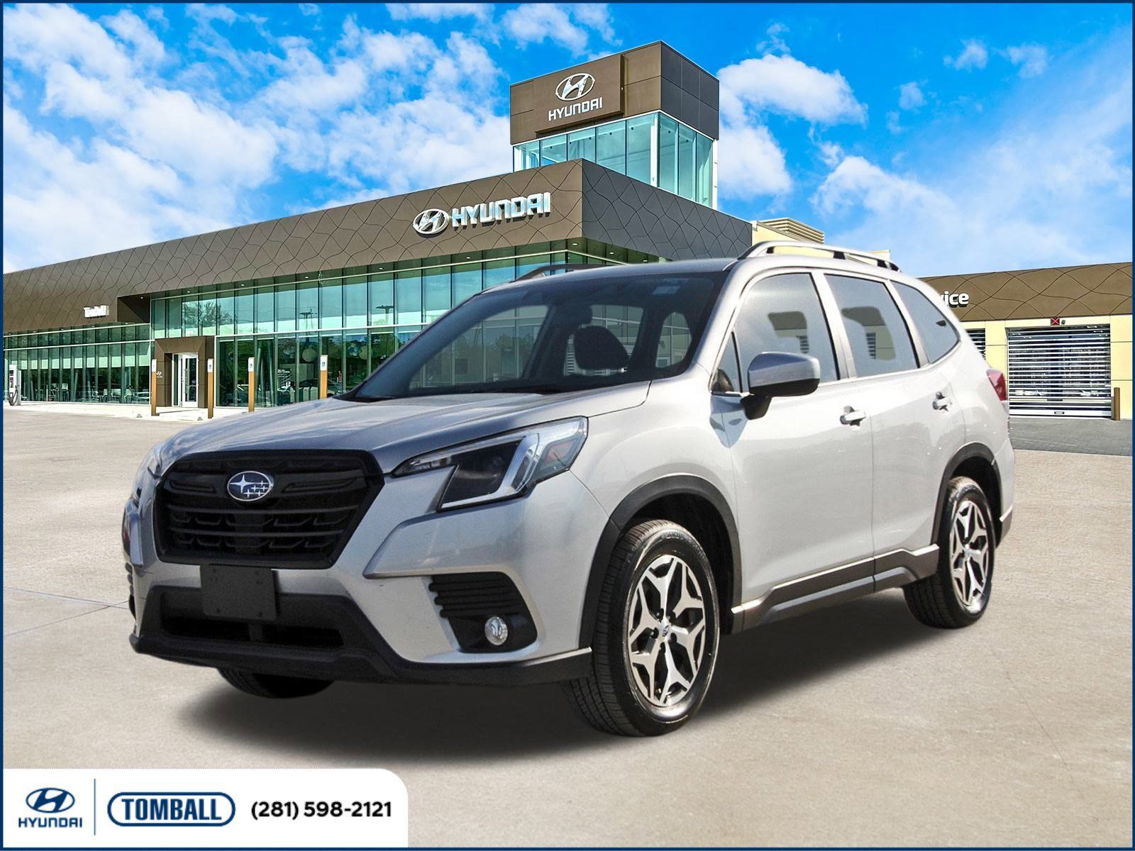 2022 Subaru Forester Premium Silver at AutoSavvy Houston Southwest