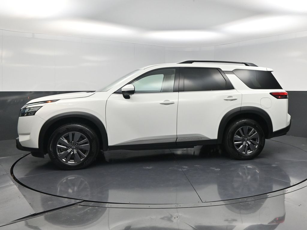2025 Nissan Pathfinder SV White at Central Houston Nissan
