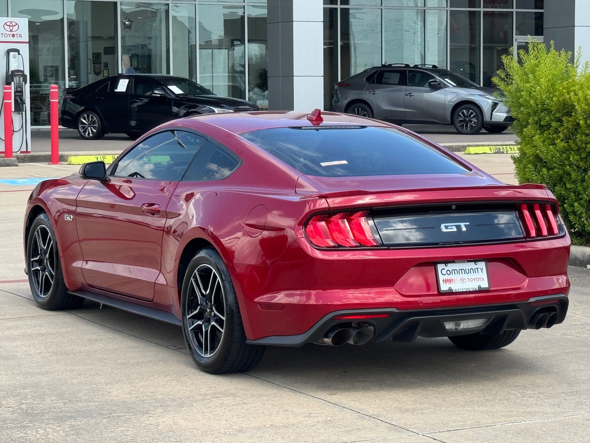 2020 Ford Mustang GT Premium Red at Victoria Chrysler Dodge Jeep Ram