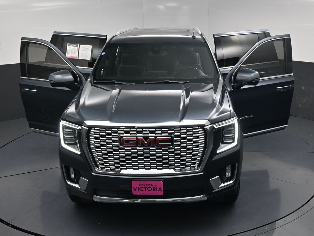 2021 GMC Yukon XL SLT Blue at Bayway Cadillac of The Woodlands