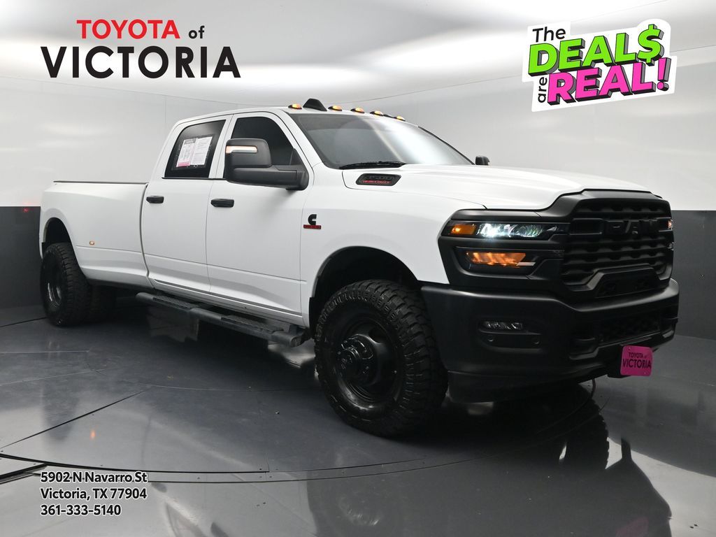 2025 Ram 3500 Tradesman White at Texan Dodge Chrysler Jeep Ram