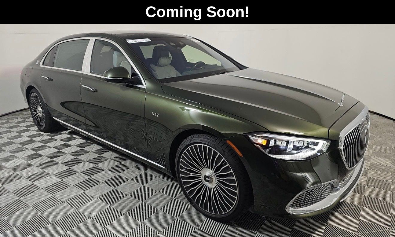 Green 2024 Mercedes-Benz S-Class Maybach S 680 4MATIC Sedan All-Wheel Drive 9-Speed Automatic