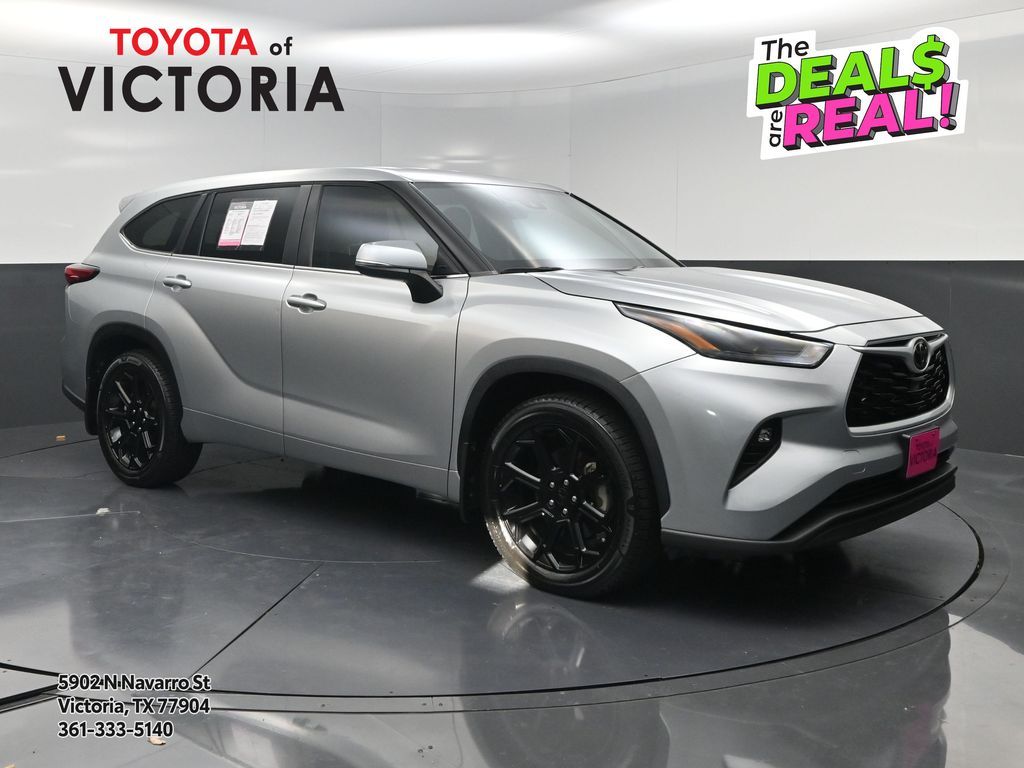 2023 Toyota Highlander LE Silver at North Houston Mitsubishi