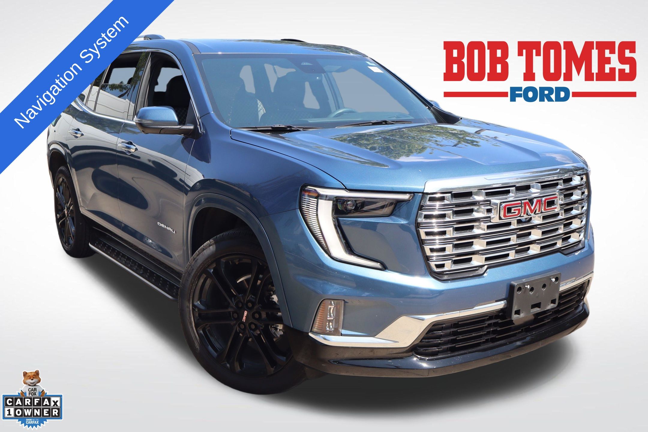 Downpour Metallic 2025 GMC Acadia SUV / Crossover Front-Wheel Drive 8-Speed Automatic