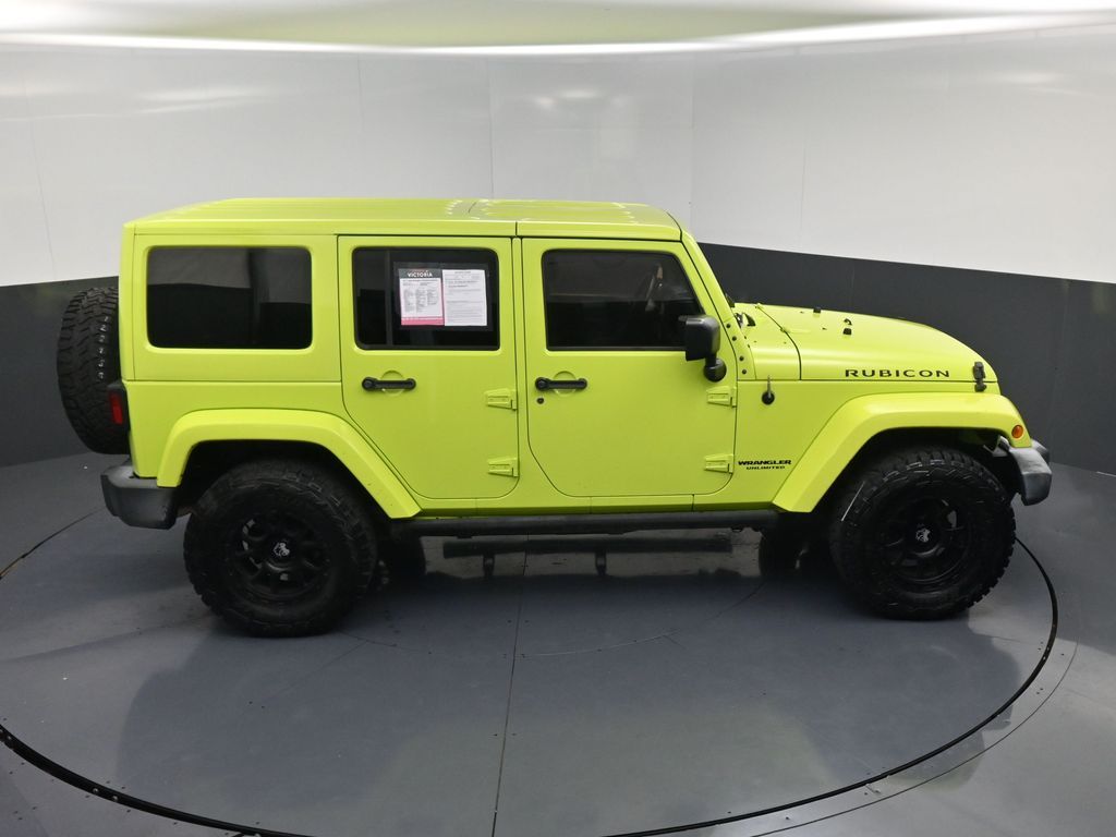 2017 Jeep Wrangler Unlimited Rubicon Green at Classic Chevrolet Galveston